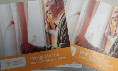 Cahier ‘Vroegdetectie van kwetsbare ouderen’